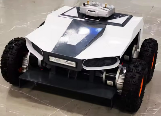 Elektrisk fjernstyrt snøplog