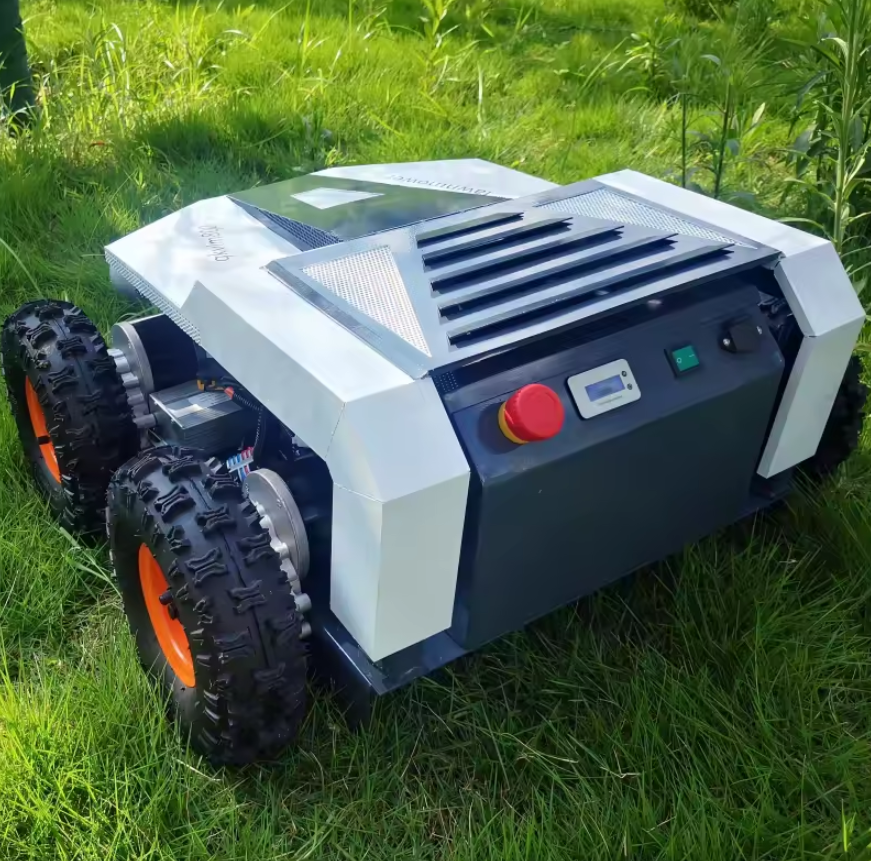 Elektrisk fjernstyrt snøplog