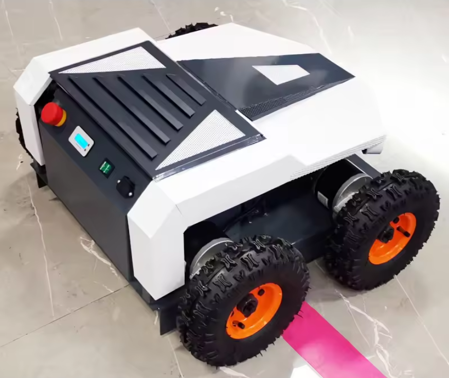 Elektrisk fjernstyrt snøplog